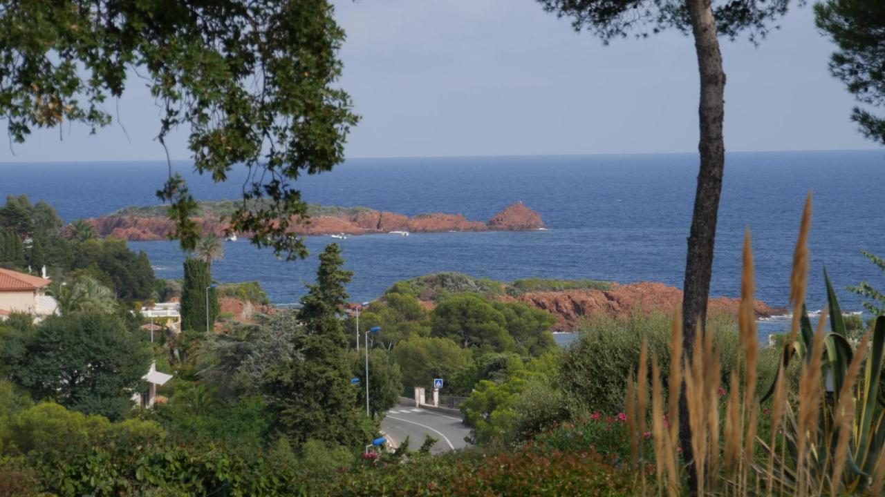 Bastidon Vue Mer Antheor-Cap-Roux Exterior photo